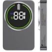 Leotec Powerbank Inalambrico 10.000 mAh -  PD 20W - Qi 15W - Color Gris