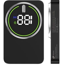 Leotec Powerbank Inalambrico 10.000 mAh -  PD 20W - Qi 15W - Color Negro