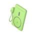 Leotec Powerbank Inalambrico 5.000 mAh -  PD 20W - Qi 15W - Color Verde