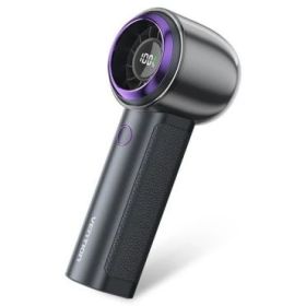 Vention PBB Ventilador de Mano - Velocidad Maxima 13000RPM - Nivel Regulable de 1 a 100 -  Bateria de 3000mAh - Conexion USB-C -
