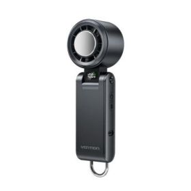 Vention PBC Ventilador de Mano - Velocidad Maxima 13000RPM - Nivel Regulable de 1 a 100 -  Funcion Frio - Bateria de 3000mAh - P