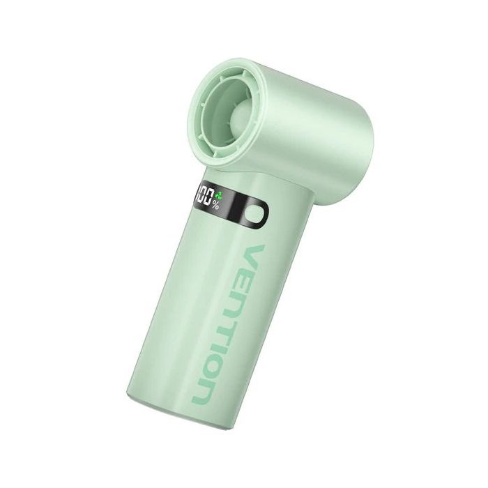 Vention PBE Ventilador de Mano - Velocidad Maxima 17000RPM - Nivel Regulable de 1 a 100 - Bateria de 3000mAh - Pantalla LED - Co