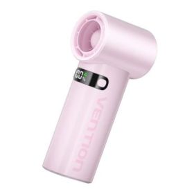Vention PBE Ventilador de Mano - Velocidad Maxima 17000RPM - Nivel Regulable de 1 a 100 - Bateria de 3000mAh - Pantalla LED - Co