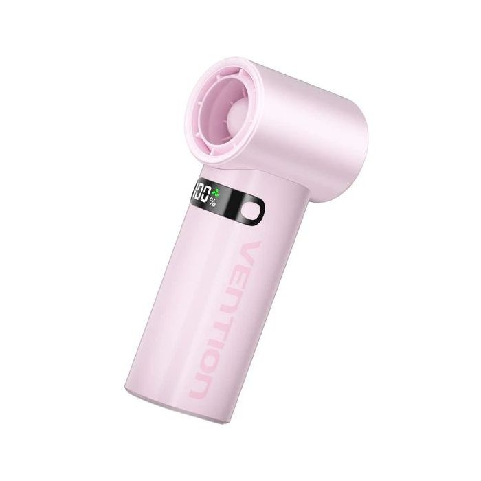 Vention PBE Ventilador de Mano - Velocidad Maxima 17000RPM - Nivel Regulable de 1 a 100 - Bateria de 3000mAh - Pantalla LED - Co
