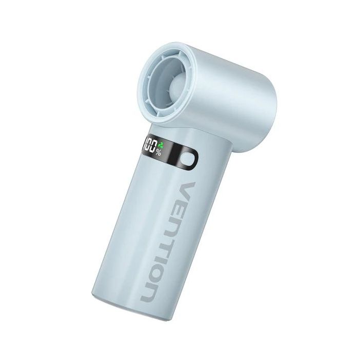 Vention PBE Ventilador de Mano - Velocidad Maxima 17000RPM - Nivel Regulable de 1 a 100 - Bateria de 3000mAh - Pantalla LED - Co
