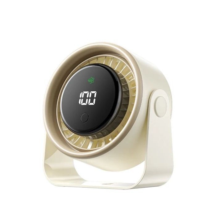 Vention PBJ Pro Ventilador de Sobremesa - Velocidad Maxima 2500RPM - Bateria de 4500mAh - Modo Noche - Pantalla - Conexion USB-C
