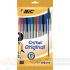 Bic Cristal Original Pack de 10 Bolígrafos de Bola - Punta Redonda de 1.0mm - Trazo 0.4mm - Colores Surtidos-1