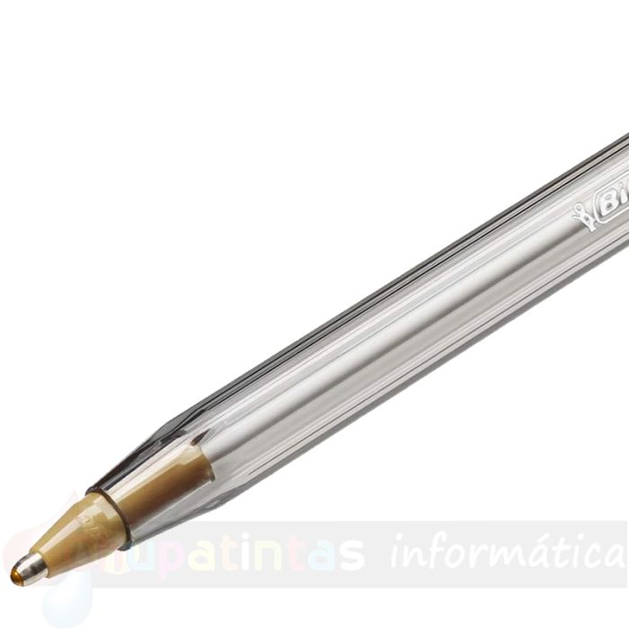 Bic Cristal Large Pack de 5 Bolígrafos de Bola - Punta Gruesa de 1.6mm - Trazo 0.6mm - Color Negro-3
