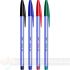 Bic Cristal Soft Pack de 4 Bolígrafos de Bola - Punta Media de 1.2mm - Trazo 0.45mm - Colores Surtidos-2