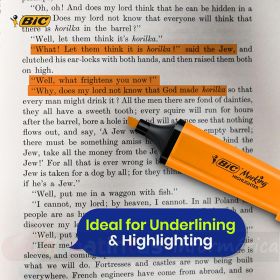 Bic Marking Highlighter Flat Marcador Fluorescente - Punta Biselada - Naranja-3