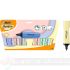 Bic Marking Highlighter Flat Pack 10 Marcadores Fluorescentes - Punta Biselada - Colores Surtidos Pastel y Mineral-1