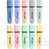 Bic Marking Highlighter Flat Pack 10 Marcadores Fluorescentes - Punta Biselada - Colores Surtidos Pastel y Mineral-2