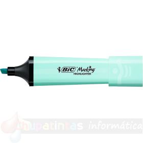 Bic Marking Highlighter Flat Pack 10 Marcadores Fluorescentes - Punta Biselada - Colores Surtidos Pastel y Mineral-3