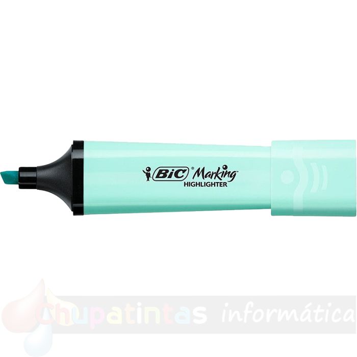 Bic Marking Highlighter Flat Pack 10 Marcadores Fluorescentes - Punta Biselada - Colores Surtidos Pastel y Mineral-3