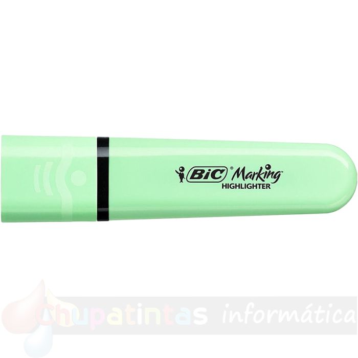 Bic Marking Highlighter Flat Pack 10 Marcadores Fluorescentes - Punta Biselada - Colores Surtidos Pastel y Mineral-4