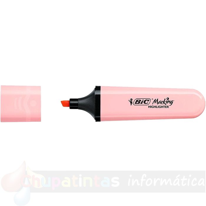 Bic Marking Highlighter Flat Pack 10 Marcadores Fluorescentes - Punta Biselada - Colores Surtidos Pastel y Mineral-5
