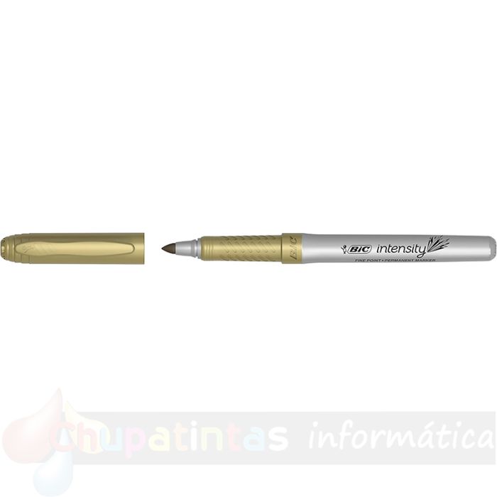 Bic Marking Metallic Expositor de 24 Rotuladores Permanentes - Punta 1.8mm - Trazo 0.8mm - Color Oro y Plata-2