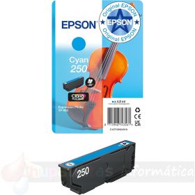 Epson 250 Cian Cartucho de Tinta Original