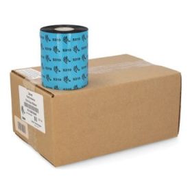 Zebra ZipShip 5319 Pack de 6 Cintas de Transferencia Termica Original de Cera - Ancho 89mm, Longitud 450m