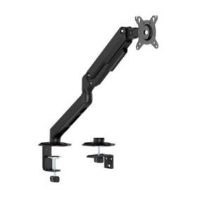 Aisens Soporte de Mesa Eco con Contrapeso Giratorio e Inclinable para Monitor/TV de 17-32  - 1 Brazo y 3 Pivotes - Peso máximo 9