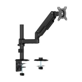 Aisens Soporte de Mesa Eco con Contrapeso Giratorio e Inclinable para Monitor/TV de 17-32  - 1 Brazo y 3 Pivotes - Peso máximo 9