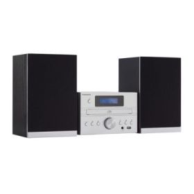 Thomson MIC122BT Micro Cadena Bluetooth - Reproductor de CD y Radio FM - Potencia Musical 50W - Tecnologia Bass Boost - Mando a