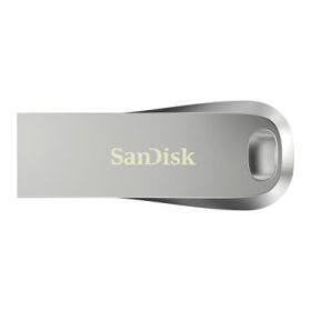 Sandisk Ultra Lux Memoria USB 3.1 128GB - Sin Tapa - Color Acero (Pendrive)
