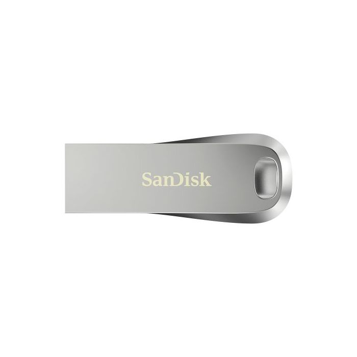 Sandisk Ultra Lux Memoria USB 3.1 128GB - Sin Tapa - Color Acero (Pendrive)