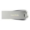 Sandisk Ultra Lux Memoria USB 3.1 128GB - Sin Tapa - Color Acero (Pendrive)