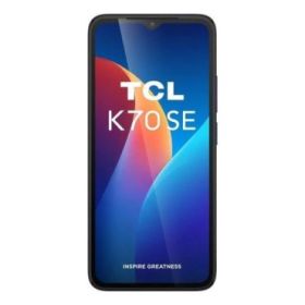 TCL K70 SE Smartphone 6.56  - 4GB - 64GB - Dual SIM - Bateria 3000mAh - Color Negro
