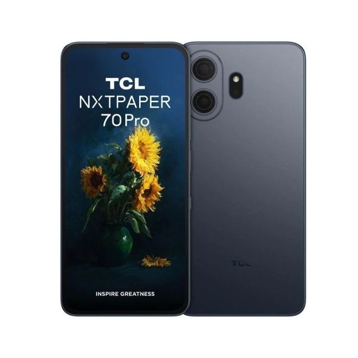 TCL Nxtpaper 70 Pro 5G Smartphone Pantalla 6.9  - 8GB - 256GB - Camara 50MP - Bateria 5200mAh - Color Azul