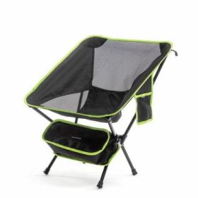 Innovagoods Folstul Silla de Camping Plegable - Soporta 120Kg - Bolsillo Lateral - Bolsa de Transporte