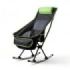 Innovagoods Trillow Silla Mecedora de Camping 2 en 1 Plegable - Soporta 120Kg - Bolsillo Lateral - Bolsa de Transporte