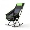 Innovagoods Trillow Silla Mecedora de Camping 2 en 1 Plegable - Soporta 120Kg - Bolsillo Lateral - Bolsa de Transporte