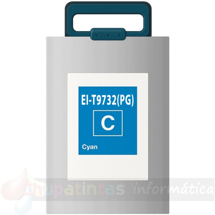 Epson T9732 Cian Cartucho de Tinta Pigmentada Genérico - Reemplaza C13T973200