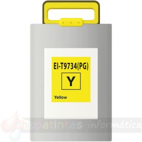 Epson T9734 Amarillo Cartucho de Tinta Pigmentada Genérico - Reemplaza C13T973400