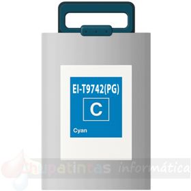 Epson T9742 Cian Cartucho de Tinta Pigmentada Genérico - Reemplaza C13T974200