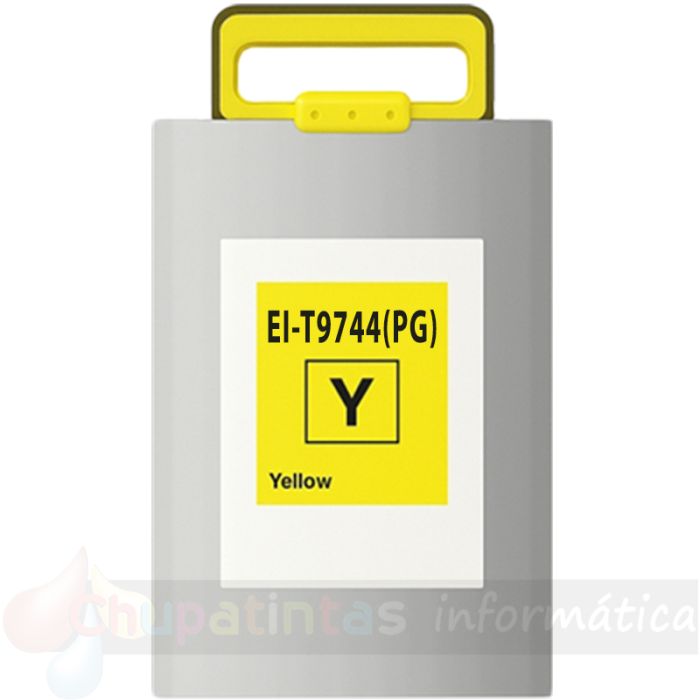 Epson T9744 Amarillo Cartucho de Tinta Pigmentada Genérico - Reemplaza C13T974400