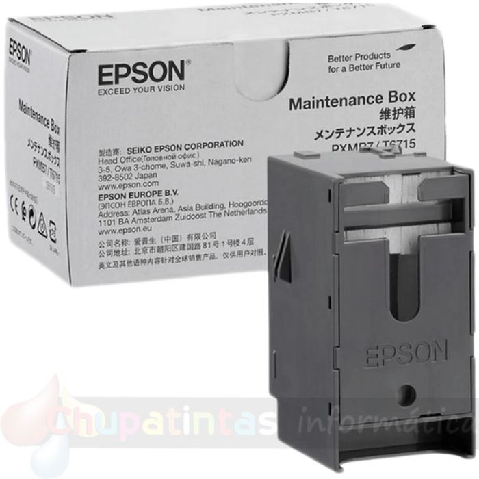 Epson T6715 Tanque de Mantenimiento Original - C13T671500