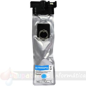 Epson T9452/T9442 Cian Cartucho de Tinta Pigmentada Genérico - Reemplaza C13T945240/C13T944240