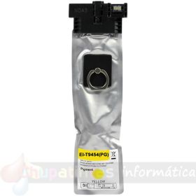 Epson T9454/T9444 Amarillo Cartucho de Tinta Pigmentada Genérico - Reemplaza C13T945440/C13T944440