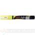Uni-ball PWE-3MS Marcador de Tiza Liquida - Punta Cónica 0.7mm - Borrado en Húmedo - Resistente a la Lluvia - Color Amarillo-2