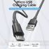 Vention Cable USB 2.0 Macho a MicroUSB Macho - 1m - 3A - 60W - 480Mbps - Color Negro-4