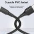 Vention Cable USB 2.0 Macho a MicroUSB Macho - 1m - 3A - 60W - 480Mbps - Color Negro-7