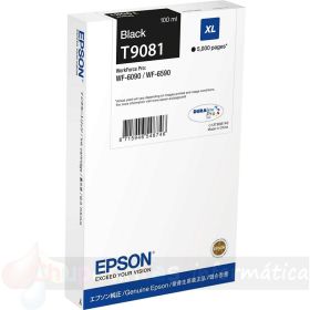 Epson T9081 Negro Cartucho de Tinta Original - C13T908140-1