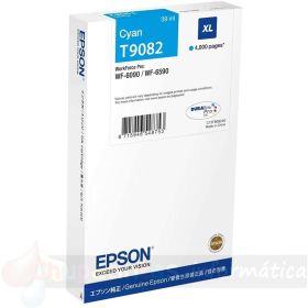 Epson T9082 Cian Cartucho de Tinta Original - C13T908240-1
