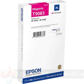 Epson T9083 Magenta Cartucho de Tinta Original - C13T908340-1