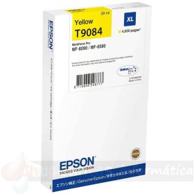 Epson T9084 Amarillo Cartucho de Tinta Original - C13T908440