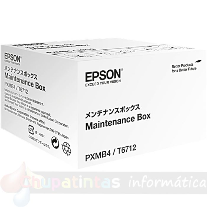 Epson T6712 Tanque de Mantenimiento Original - C13T671200