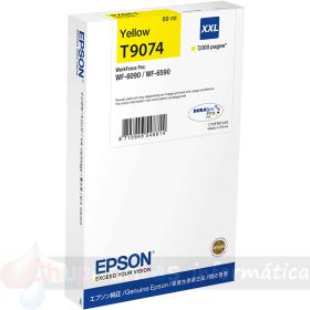 Epson T9074 Amarillo Cartucho de Tinta Original - C13T907440